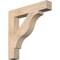 Ekena Millwork Funston Block Smooth Bracket, Douglas Fir, 3 1/2"W x 22"D x 22"H BKT04X22X22FST05SDF - alternate 1